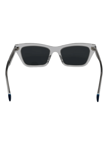 Bulget Unisex Sonnenbrille Katzenauge Weiß