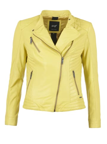 Maze Lederjacke Sally in lemon