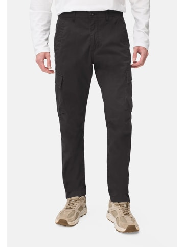Camel Active Cargo Regular Fit Hose aus Baumwollmix in Schwarz