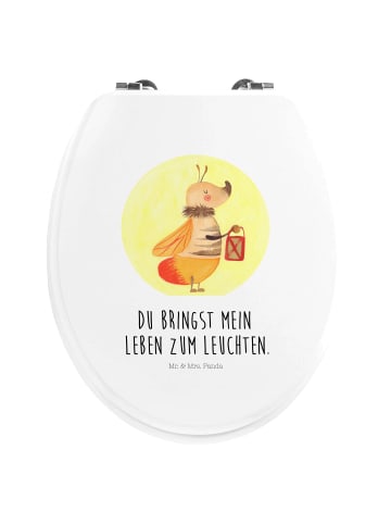 Mr. & Mrs. Panda Klodeckel Glühwürmchen mit Spruch in Weiß