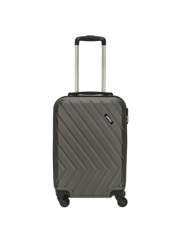 PAKLITE Quick - 4-Rollen-Kabinentrolley S 55 cm in grau/anthrazit