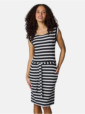 ragwear Sommerkleid Tagg Stripes in Black