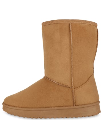 VAN HILL Schlupfstiefel Ember in Hellbraun
