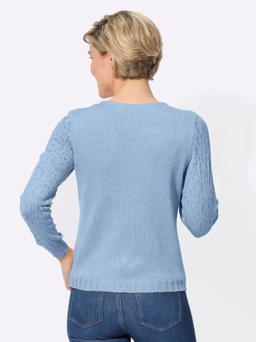 WITT WEIDEN Ajourpullover in eisblau