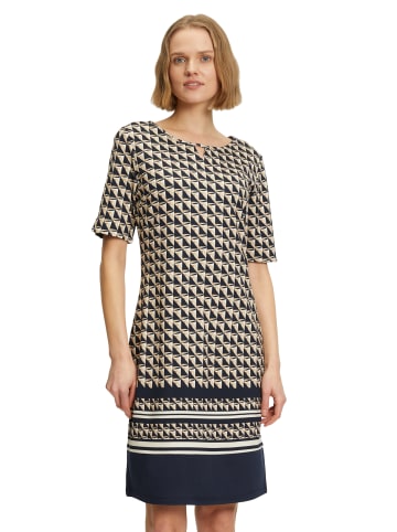 Betty Barclay Shirtkleid figurbetont in Camel/Dark Blue