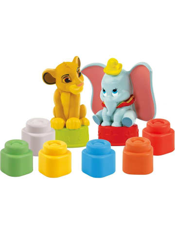Disney Clemmy Baustein-Satz mit Buch Clementoni