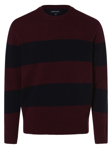 Andrew James Pullover in bordeaux marine