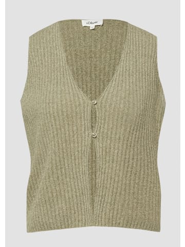 s.Oliver Strickpullunder in 79X6_olivgrün