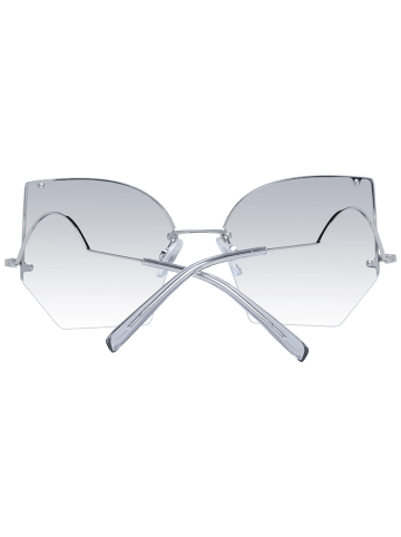 Ana Hickmann Frauen Sonnenbrille Schmetterling Silber