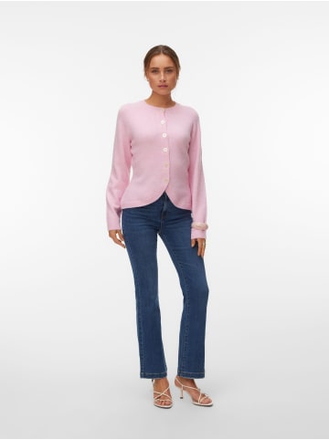 Vero Moda Strickjacke in Roseate Spoonbill