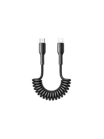 Wisam® Schnellladekabel für Auto Joyroom Typ-C auf Lightning 30W 1,5m, gewickelt