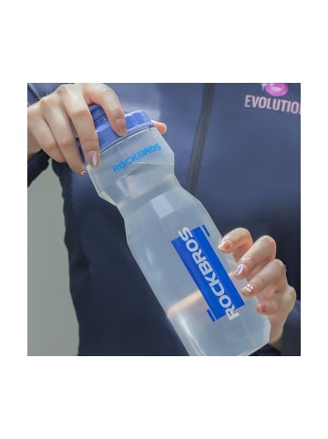 Rockbros Fahrradflasche 750 ml Transparent