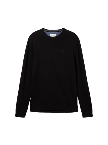 Tom Tailor Pullover in Black