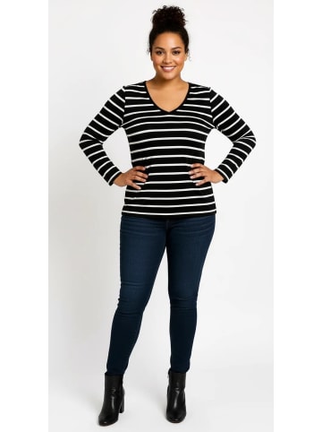 Shape Of You Blouse in Schwarz