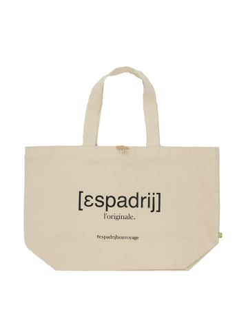 Espadrij l'orginale BEACHTOTE MEDIUM in natur