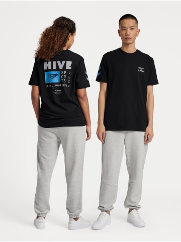 Hummel T-Shirt Hmlhive Erwachsene in BLACK