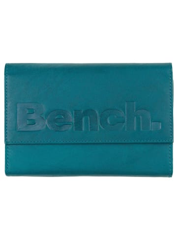 Bench Wonder Geldbörse Leder 15 cm petrol
