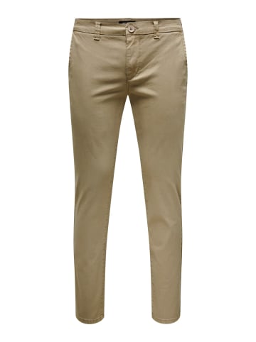 Only&Sons Stoffhose / Chino ONSPETE slim in Beige