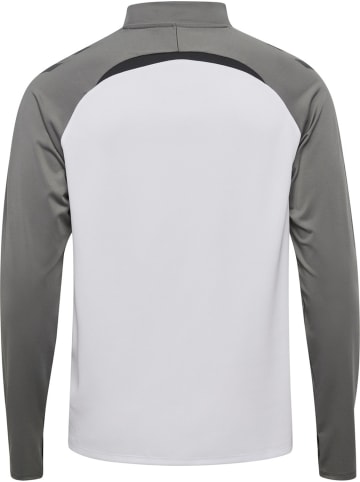 Hummel Trainingsjacke "Lead 2.0 Half Zip" in Weiß
