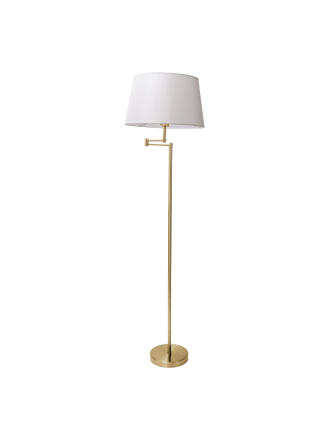 näve Stehleuchte "Bologna" h: 158cm beige/messing