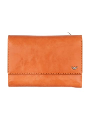 Golden Head Tosca Geldbörse RFID Leder 14 cm in orange