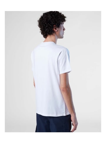 North Sails Tshirt in Weiß