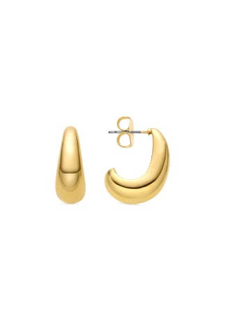 Luxenter Ohrringe Sanky mit 18 Karat Gelbgold-Finish – 22 mm – SANKY