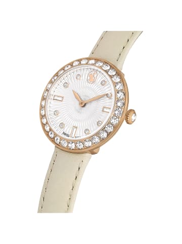 Swarovski Analoguhr für Damen in beige