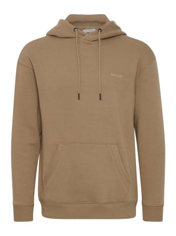 BLEND Warmer Kapuzen Pullover Basic Sweatshirt Hoodie BHDownton in Braun-2