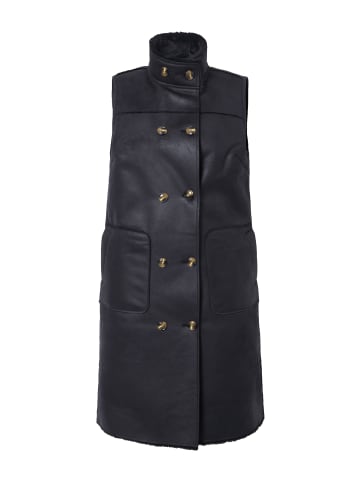 MIAMODA Weste in schwarz