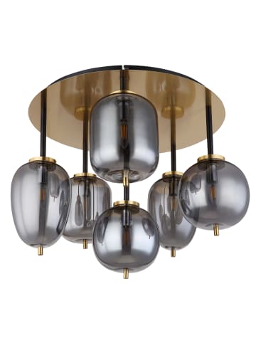 Globo lighting Deckenleuchte "BLACKY I" in gold