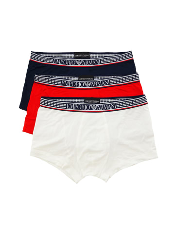 Emporio Armani Emporio Armani Boxershorts 3 Pack Trunk in mehrfarbig