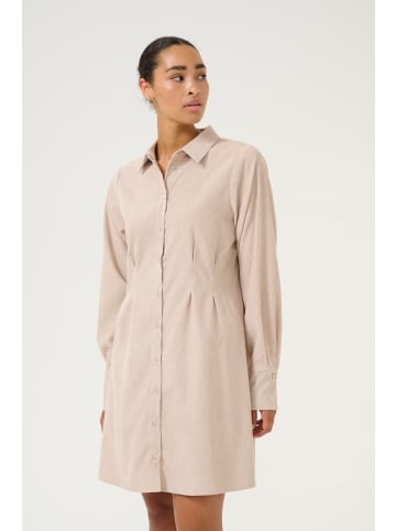 Kaffe Kleid KAhermine Tight fit in Feather Gray CC.
