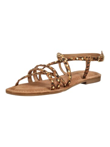 Lazamani Sandalen TOVA STRAPPY in Leopard