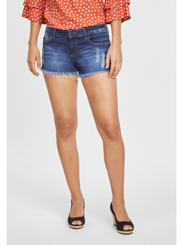 Buffalo Buffalo Jeanshotpants in blue-washed