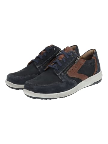 Josef Seibel Sneaker in Dunkelblau/Braun