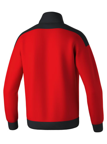 erima Trainingsjacke in rot/schwarz/weiss