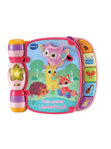 vtech Liederbuch - Mein erstes Liederbuch rosa, 6 Monate - 3 Jahre