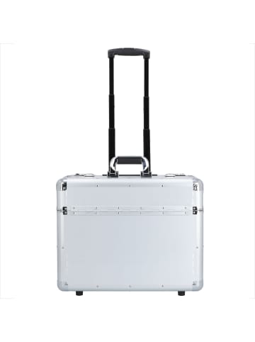 Alumaxx 2-Rollen Pilotenkoffer 48 cm Laptopfach in silber