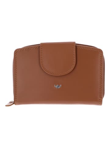 Golden Head Polo Geldbörse RFID Leder 14,5 cm cognac