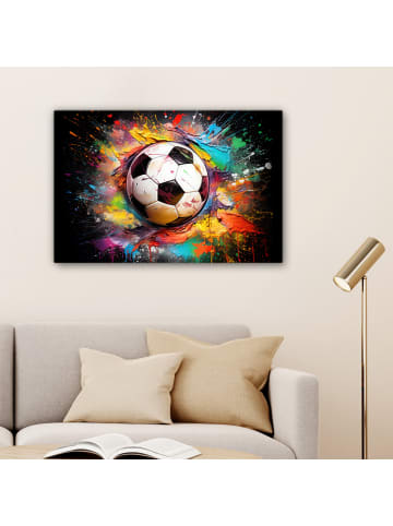 MuchoWow Poster mit Leiste Fußball  (BxH)