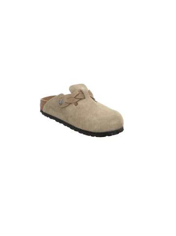 Birkenstock Clogs Boston Braided in taupe