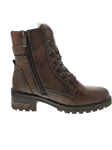 Mustang Schnürstiefel Braun