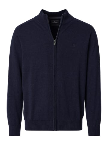 Casa moda Strickjacke Basic in Dunkelblau