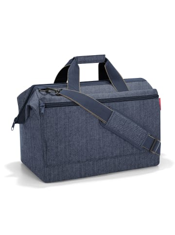 Reisenthel Allrounder L Weekender Reisetasche 48 cm in herringbone dark blue