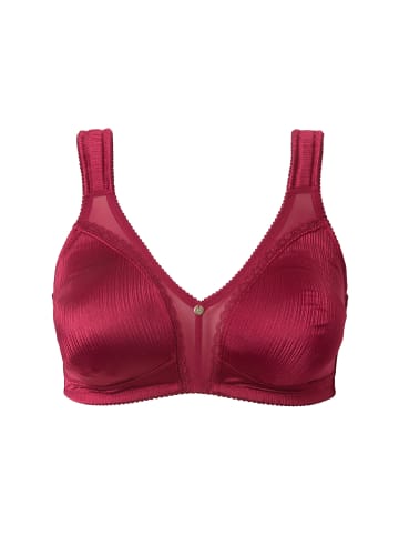 Ulla Popken Entlastungs-BH in weinrot