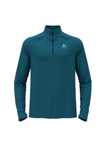 Odlo Midlayer, Sweatshirt Mid layer ESSENTIAL 1/2 ZIP in Blau