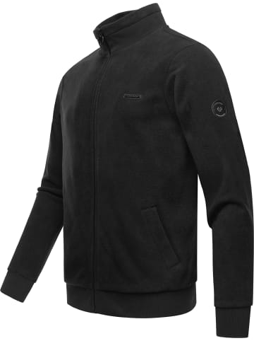 ragwear Sweatjacke Trayne Fleece in Black