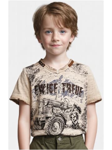 Hangowear T-Shirt ALWIN KIDS in beige