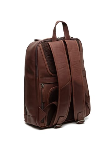 The Chesterfield Brand Wax Pull Up Business-Rucksack Leder 39 cm Laptopfach brown